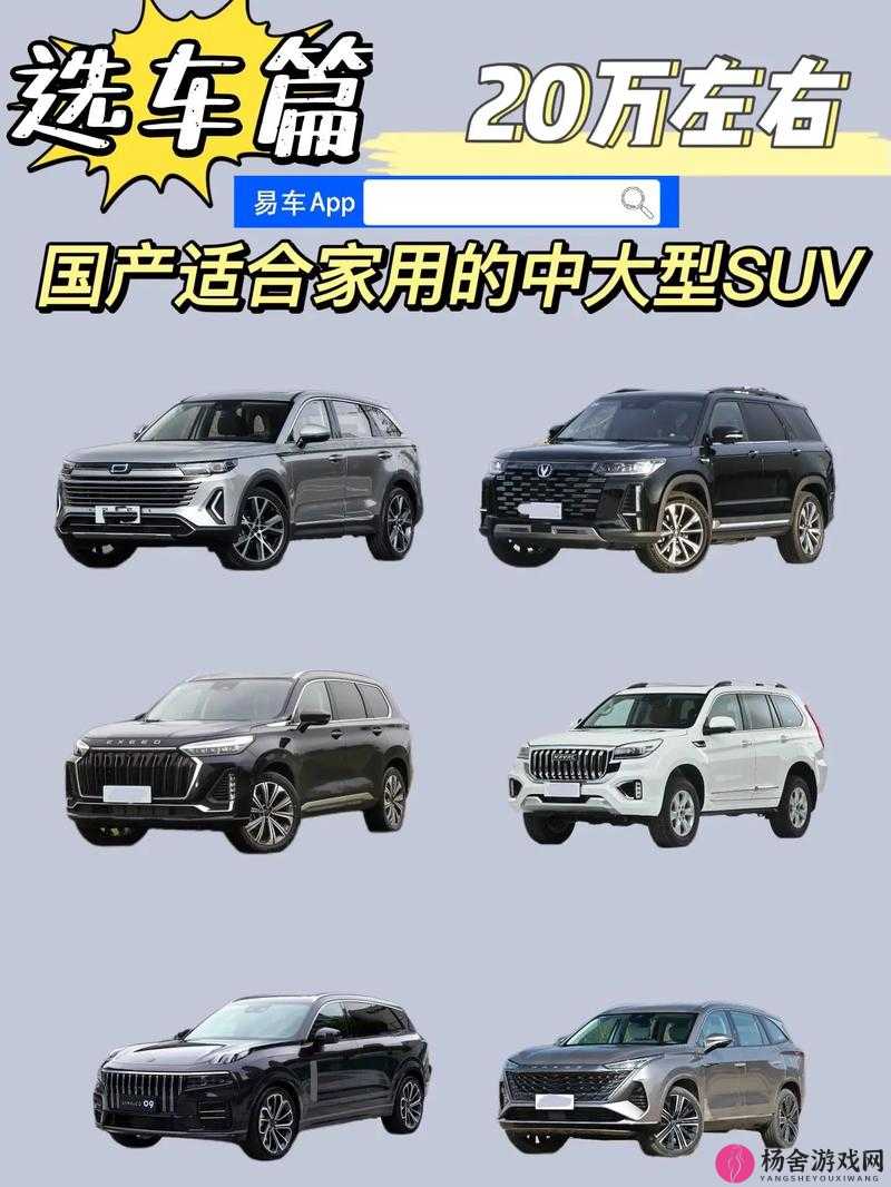 免费一级 SUV 大全免费：满足您多样化出行需求的超值选择